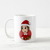 Mug Bande dessinée de Noël (Gauche)