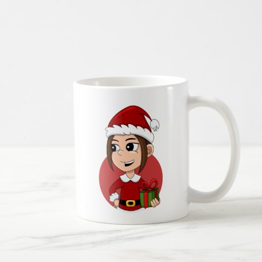 Mug Bande dessinée de Noël (Droite)