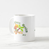 Mug Bande dessinée de perroquet du Mexique (Devant gauche)