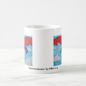 Mug Bande dessinée de supraconducteur (Centre)