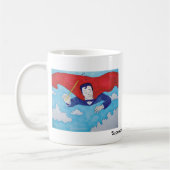 Mug Bande dessinée de supraconducteur (Gauche)