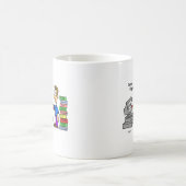 Mug Bande dessinée d'ingénieur informaticien (Centre)