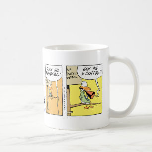 Mug Bande dessinée drôle de café de contrôleur de la