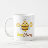 Mug Bande dessinée forte d'abeille d'une manière (Gauche)