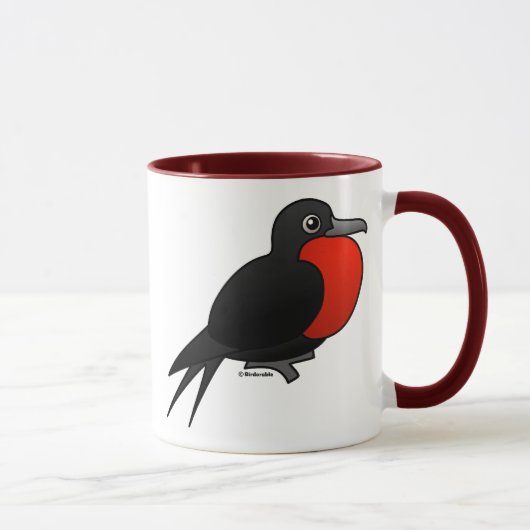 Mug Bande dessinée Frigatebird magnifique (Droite)
