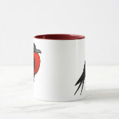 Mug Bande dessinée Frigatebird magnifique (Centre)