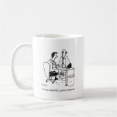 Mug Bande dessinée hypocondriaque 3104 (Gauche)