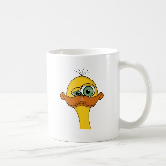 Mug Bande dessinée impaire drôle de canard (Droite)