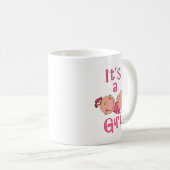 Mug Bande dessinée mignonne c'est un texte de fille (Devant droit)