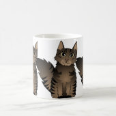 Mug Bande dessinée mignonne de chat de ragondin du (Centre)