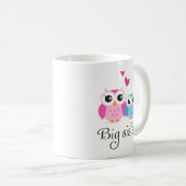 Mug Bande dessinée mignonne de petit frère de grande (Devant droit)