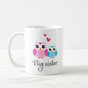 Mug Bande dessinée mignonne de petit frère de grande