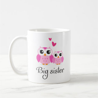 Mug Bande dessinée mignonne de petite soeur de grande