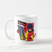 Mug Bande dessinée Miraculaire Ladybug Parisienne (Gauche)