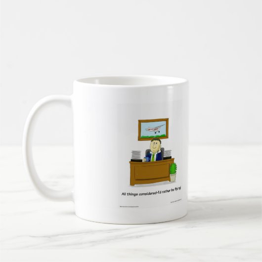 Mug Bande dessinée originale, montrant l'insecte de (Gauche)
