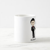 Mug Bande dessinée personnalisée par couples (Centre)