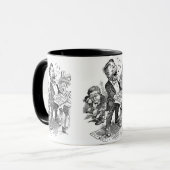 Mug Bande dessinée politique de Theodore Roosevelt (Devant gauche)