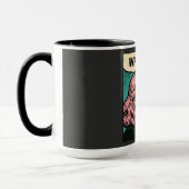 Mug Bande dessinée rétro « Quoi qu'il en soit » (Gauche)
