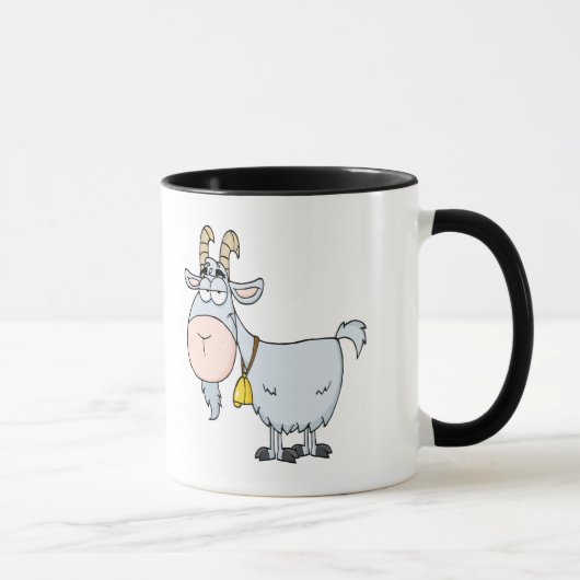 Mug bande dessinée stupide billy chèvre (Droite)
