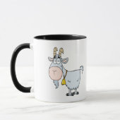 Mug bande dessinée stupide billy chèvre (Gauche)