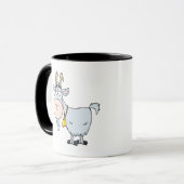 Mug bande dessinée stupide billy chèvre (Devant gauche)