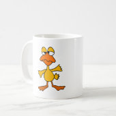 Mug Bande dessinée triste drôle de canard (Devant gauche)