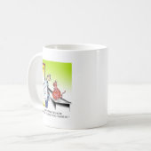 Mug Bande dessinée vétérinaire 9480 (Devant gauche)