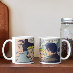 Mug Bande dessinée vintage "Keith... Frank est mort !"