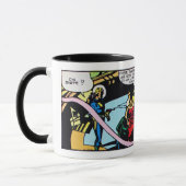 Mug Bande dessinée vintage Sci-Fi (Gauche)