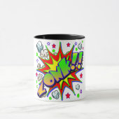 Mug Bande dessinée ZONK de vecteur (Centre)
