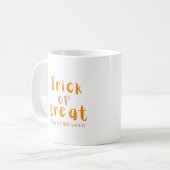 Mug Bande d'Halloween ou de café-pâte (Devant gauche)