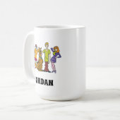 Mug Bande entière 14 Mystery Inc | Ajouter Votre Nom (Devant gauche)