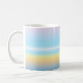 Mug Bande multicolore dégradé pastel (Gauche)