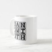 Mug Bande passante, débit de transfert de données (Devant gauche)