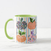 Mug Bande rayée citrouille (Gauche)