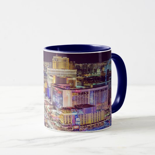 Mug Bande stylisée Las Vegas (Devant droit)