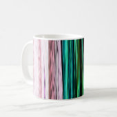 Mug Bandes Abstraites colorées #123 (Devant gauche)