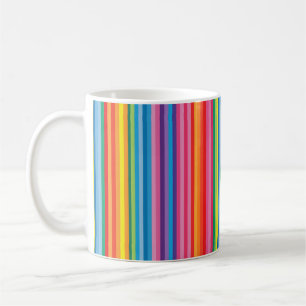 Mug Bandes arc-en-ciel gaies