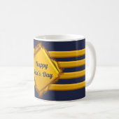 Mug Bandes aurifères du capitaine (Devant droit)