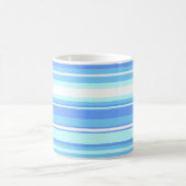 Mug Bandes bleu ciel (Centre)