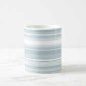 Mug Bandes bleu glace (Centre)