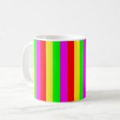 Mug bandes colorées (Devant gauche)