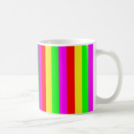 Mug bandes colorées (Droite)
