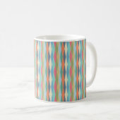 Mug Bandes colorées. (Devant droit)