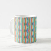 Mug Bandes colorées. (Devant gauche)