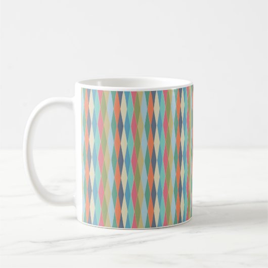 Mug Bandes colorées. (Gauche)