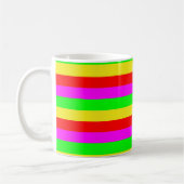 Mug bandes colorées 2 (Gauche)