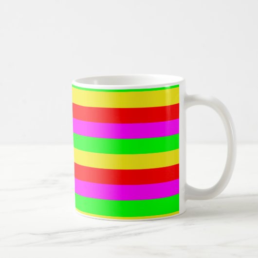 Mug bandes colorées 2 (Droite)