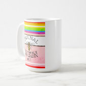 Mug Bandes d'abeilles de la reine d'origine (Devant gauche)