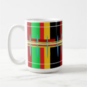 Mug Bandes d'art moderne soignées abstraites (Gauche)